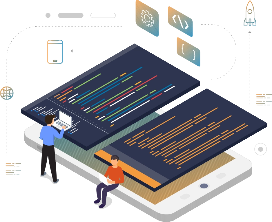 Managed IT services illustration